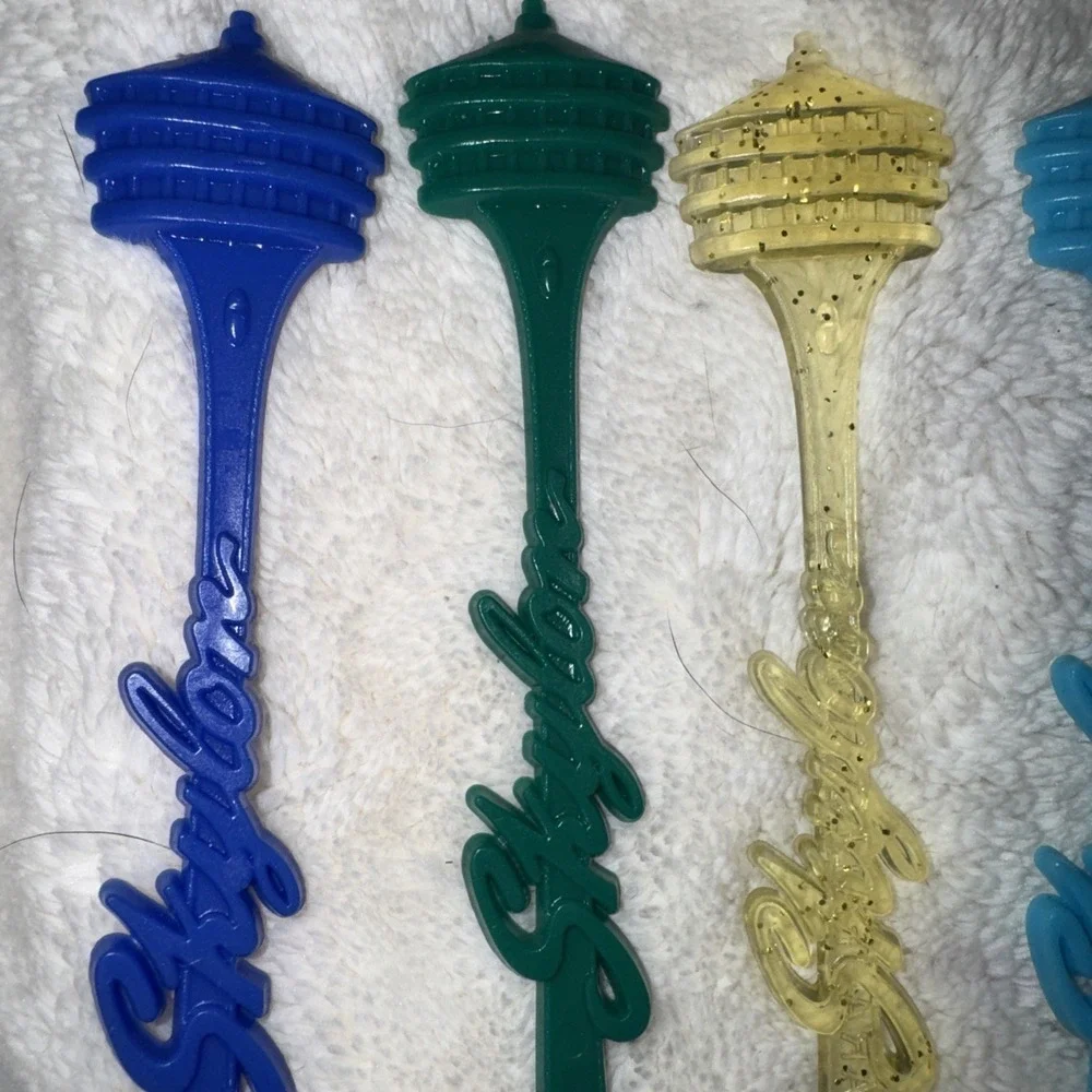 Lot of 6 VTG Skylon Tower Niagara Falls Swizzle Sticks Cocktail Picks Barware‎